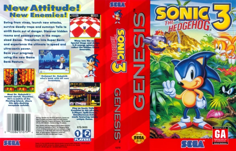 Sonic The Hedgehog 3 - Credits