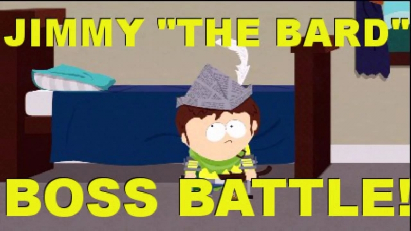 South Park The Stick of Truth - Jimmy_The_Bard Boss_Battle
