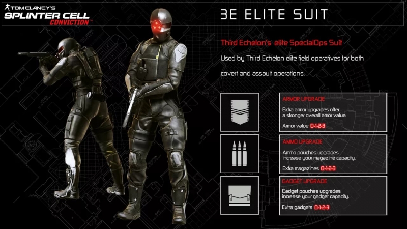Splinter Cell - Conviction - main menu Edit