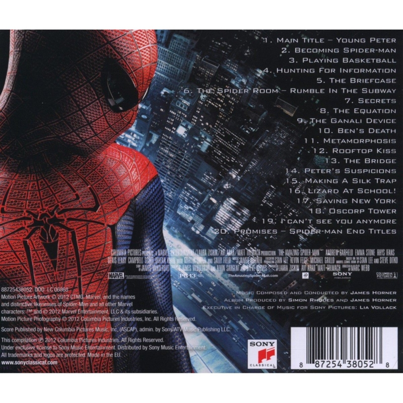The Amazing Spider-Man 2 - Trailer№2,4,5 OST