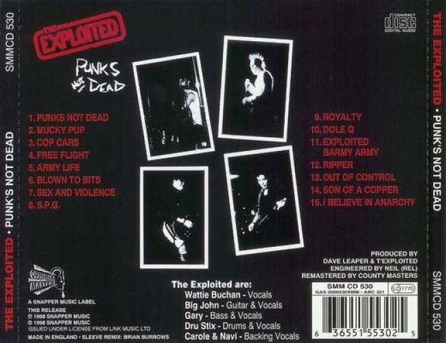 The Exploited - Punks not Dead (1981) - Mucky Pup