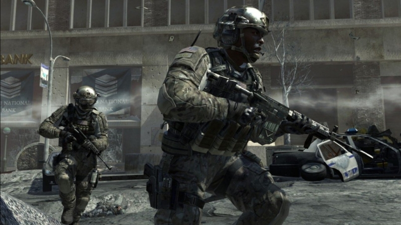 Titanik - для любителей Call Of Duty 4 Modern Warfare - Титры, конец игры.
