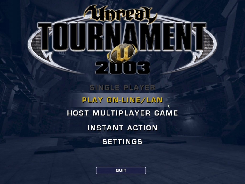 Unreal Tournament 2003 OST - Menu theme