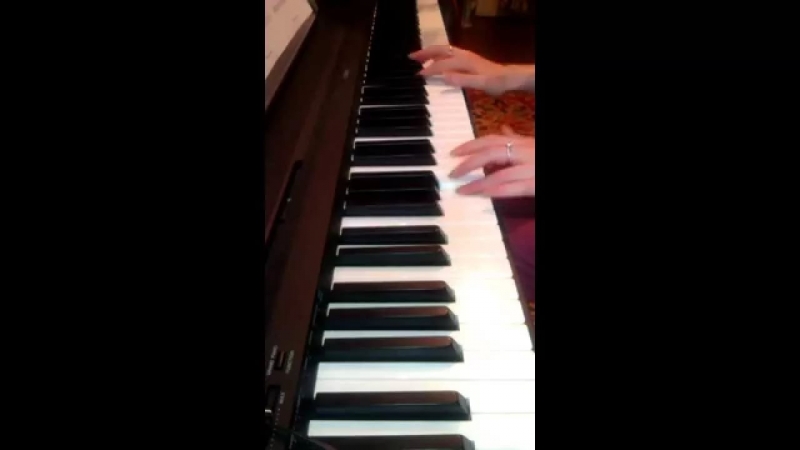 музыка из к\ф "Зимняя вишня" игра на фортепиано