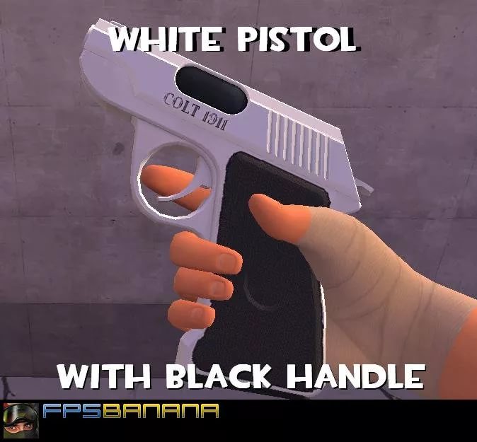 White Pistol