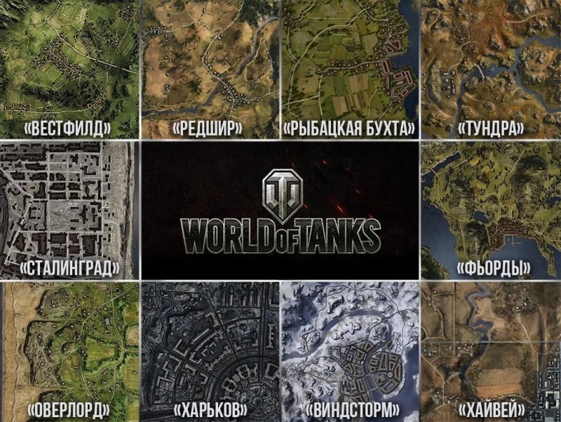 World Of Tanks - Карта Харькова вступление
