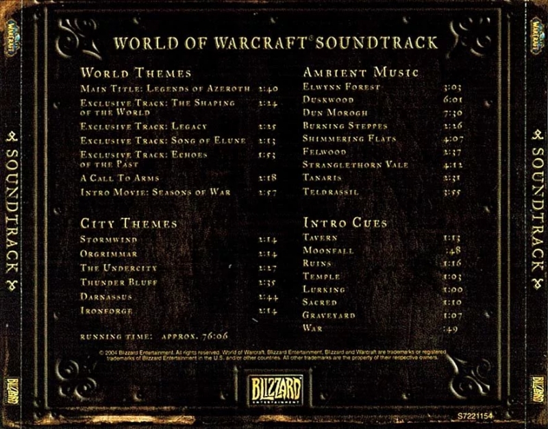 World Of Warcraft - Мелодия из игры