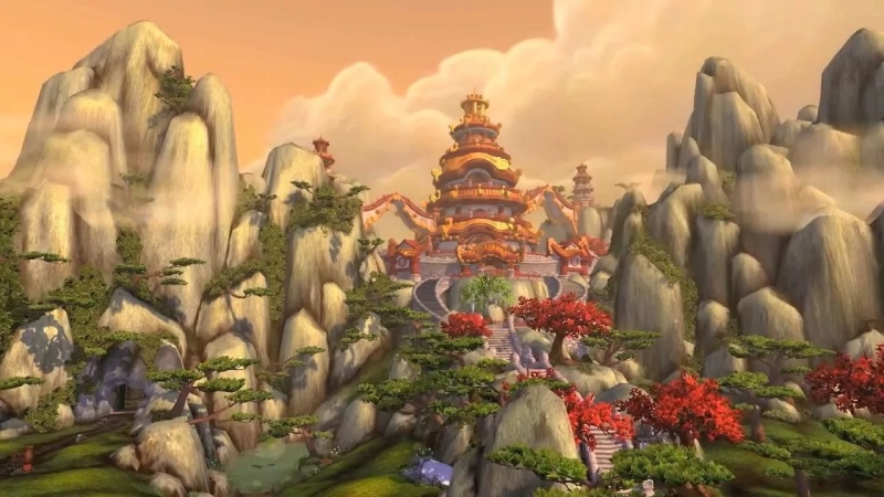 World of Warcraft Mists of Pandaria - The Wandering Isle