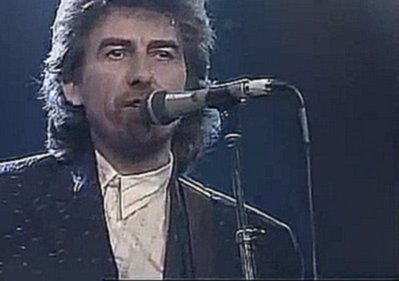 George Harrison (feat. Eric Clapton) - "While my guitar gently weeps" (Live 1987) 