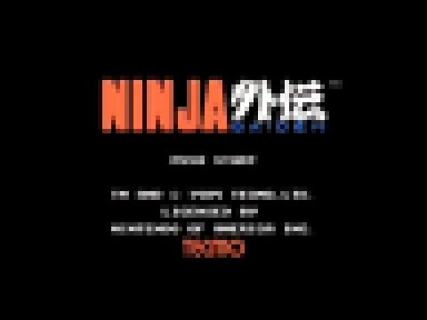 Nostalgic Kolt: 8-bit Ninja Gaiden - Credits 