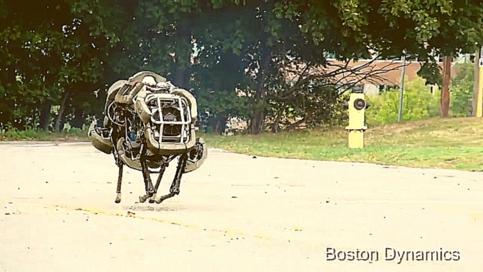Удивительный робот WildCat поскакал галопом 