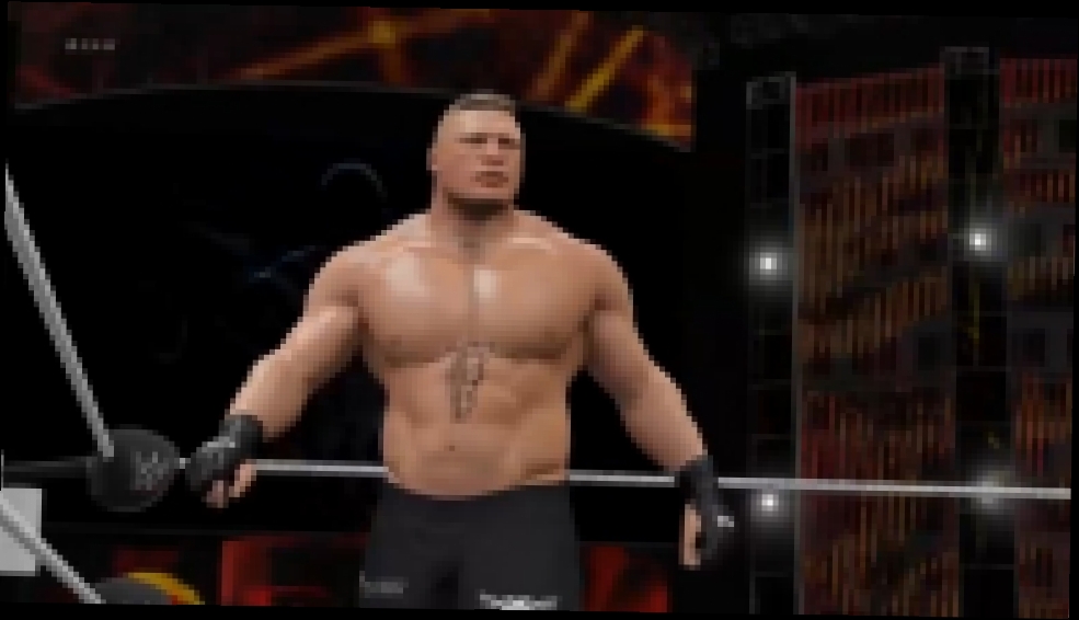 WWE 2K17 - Brock Lesnar Entrance (PS4: Xbox One) 