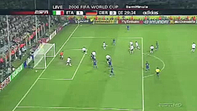 2006 FIFA World Cup Semifinal- Italy vs. Germany 