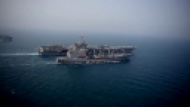 USS Harry S. Truman (CVN 75) replenishment at sea 