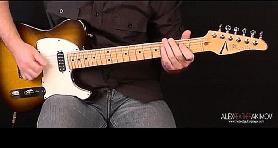 Van Halen style guitar lesson - Alex Feather Akimov 