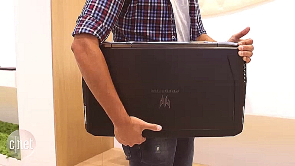 21-дюймовый ноутбук с изогнутым дисплеем и механической клавиатурой 