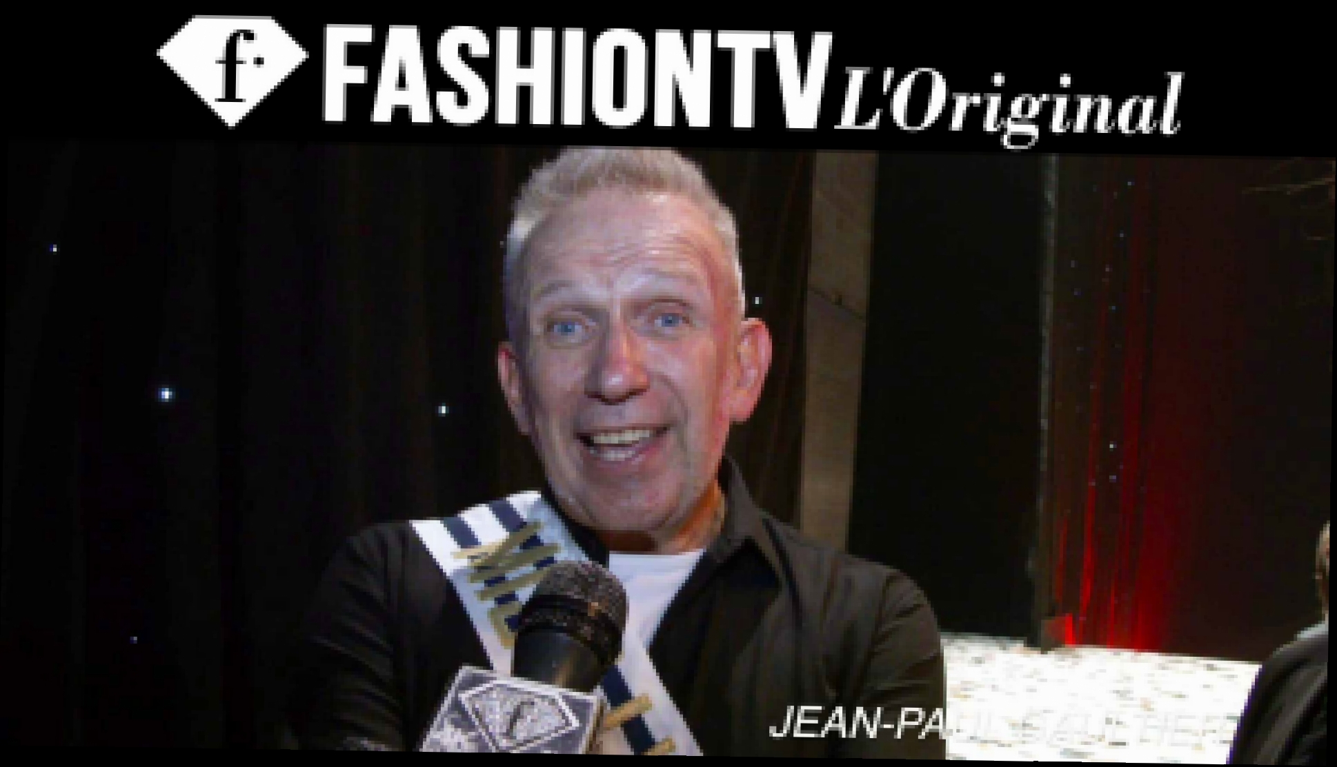 Jean Paul Gaultier Exclusive Interview | Paris Fashion Week Spring 2015 | FashionTV 