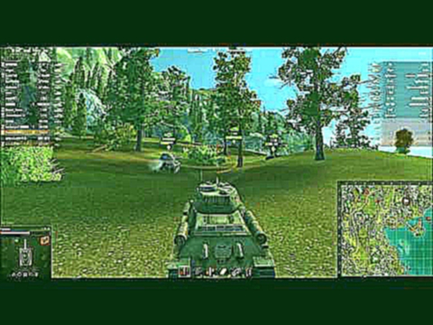 World of Tanks T-34-85 with Russian War Music 