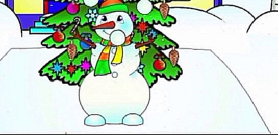 Песенка про Снеговика - Новогодние песни 2015 - Песни для детей 