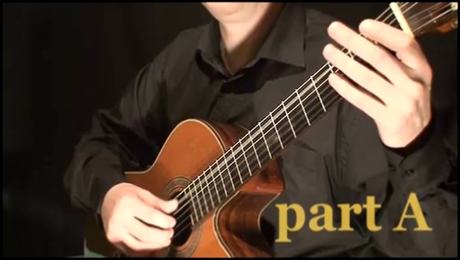 Урок на гитаре Баллада ля-минор (Валерий Литвинов - гитара) 