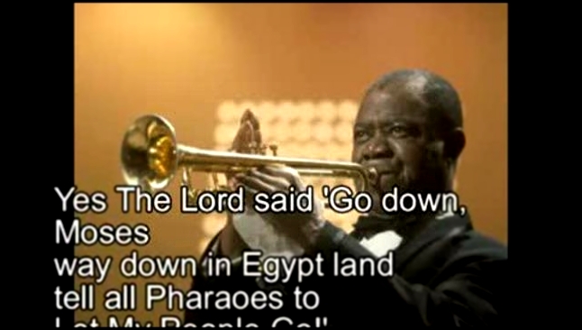 Louis Armstrong - Go down Moses 