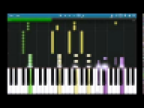 Король и Шут - Джокер (Synthesia / Piano Tutorial) 