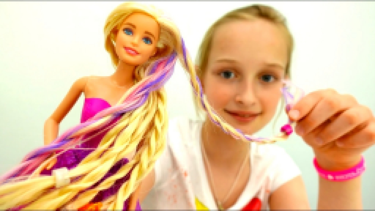 Видео для девочек: #Барби меняет имидж! Новая прическа - ДРЕДЫ! Игры Барби #одевалки 