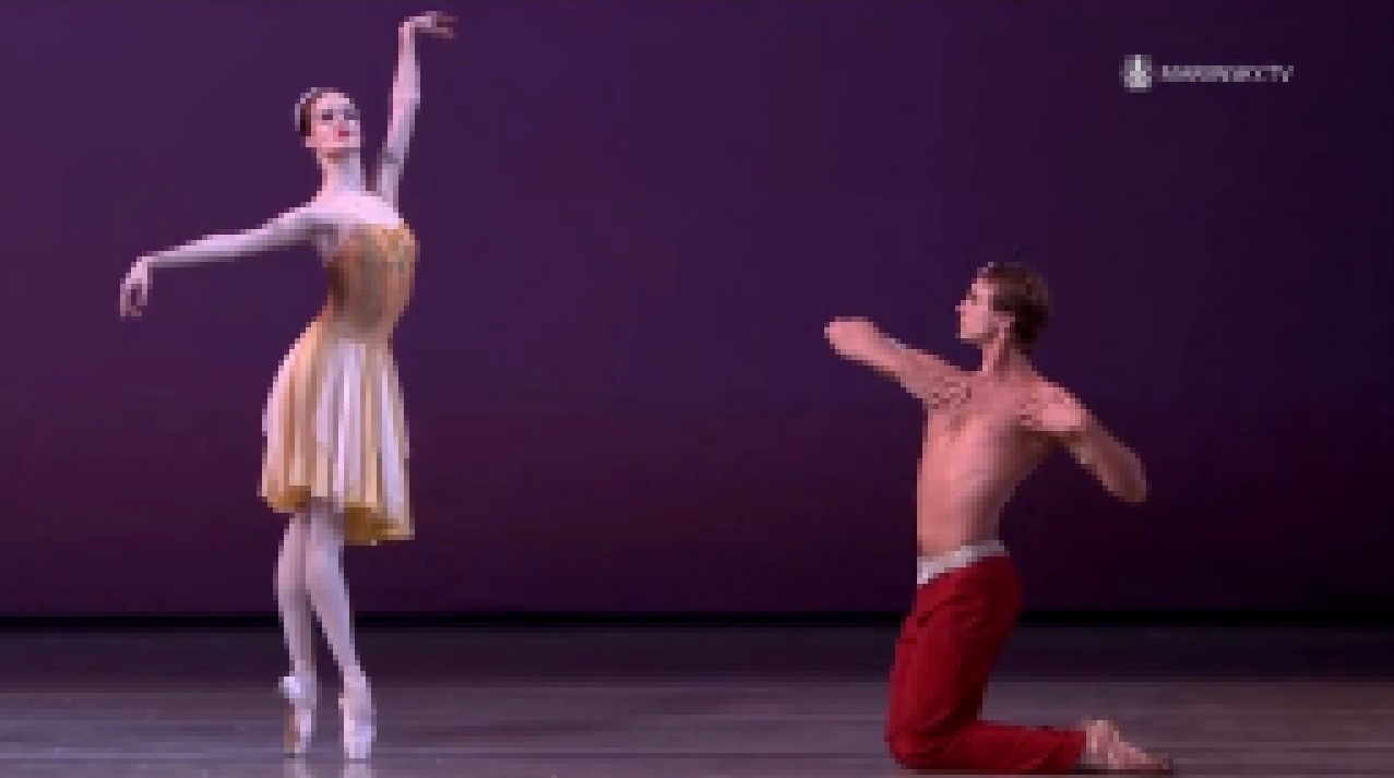 Екатерина Борченко и Андрей Ермаков в Pas de deux из балета «Корсар» 