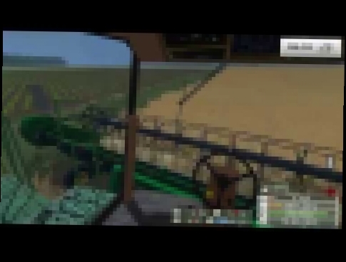 Farming Simulator wheat harvest 