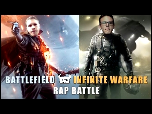 BATTLEFIELD 1 vs INFINITE WARFARE | Dan Bull vs Idubbbz rap battle 