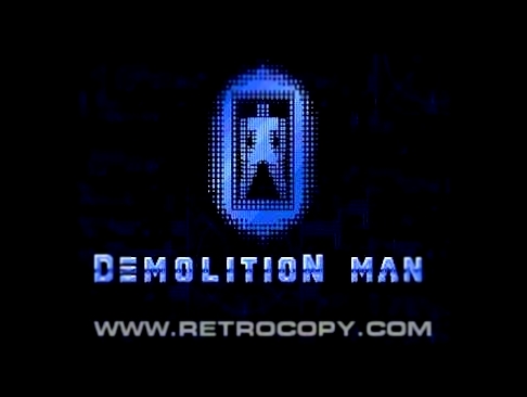 Demolition Man (Sega Genesis / Mega Drive) Intro 