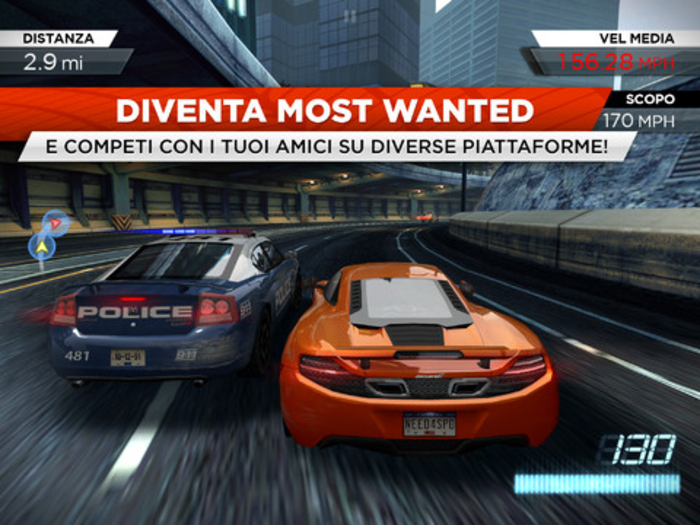 6) Need For Speed Most Wanted Android