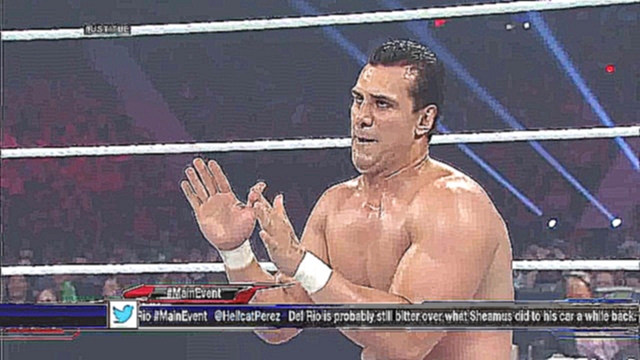 (WWEWM) WWE Main Event 08.07.14 - Sheamus (c) vs. Alberto Del Rio (Last Man Standing US Title Match) 