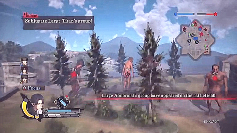 ATTACK ON TITAN Wings of Freedom GAMEPLAY (E3 2016) 