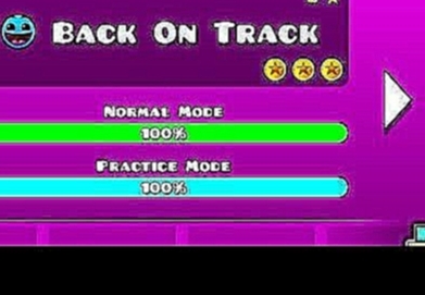 Geometry Dash -2: Back On Track (all coins) 