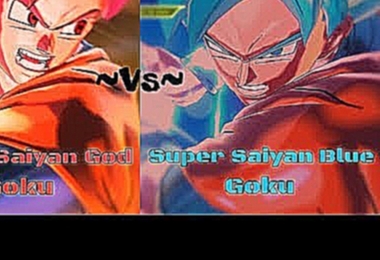 Dragon Ball Xenoverse 2 Character Test! SSG Goku Vs SSGSS Goku |Red Vs Blue| 