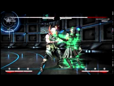 Mortal Kombat X: Quan Chi "Summoner" meterless 60% corner combo, ver. 2 