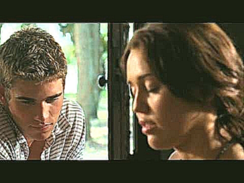 The Last Song - Miley Cyrus playing When I Look At You on the piano HD 