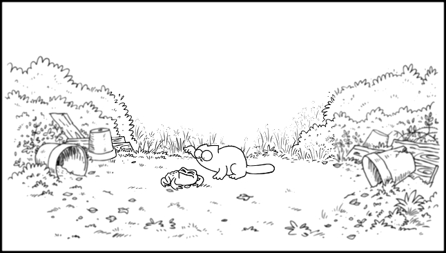 Кот Саймона: серия 21. Гадкий жабёнок 