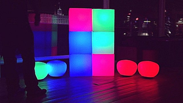 LED кубы и пуфы (режимы) 