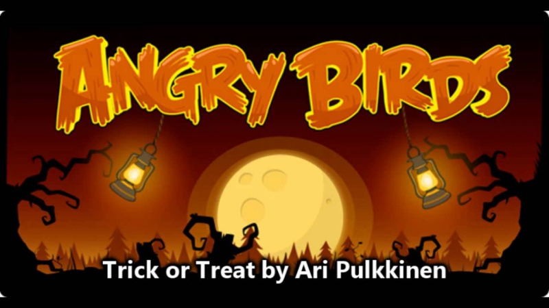 Halloween Theme Angry Birds Seasons