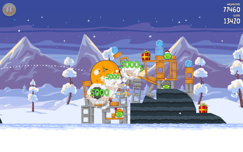 Angry Birds - Wreck the Halls