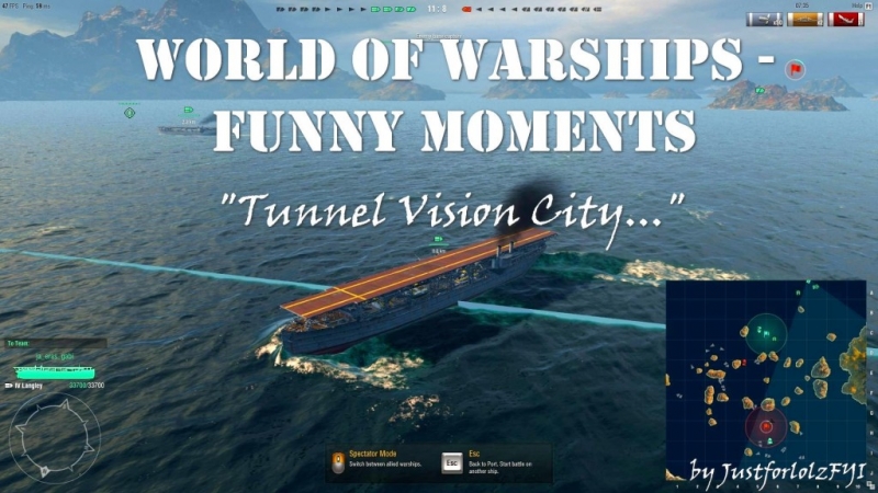 World of WarShips - Зона опасности