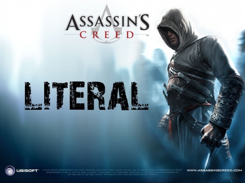 Assasin`s Creed - Литерал Assassins's Creed