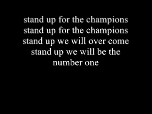 Patrizio Buanne - Stand Up Lyrics (Champions Theme) 