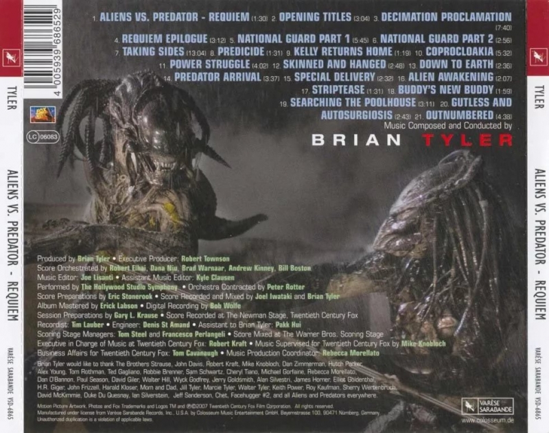 Aliens Vs. Predator Requiem End Credits Edit