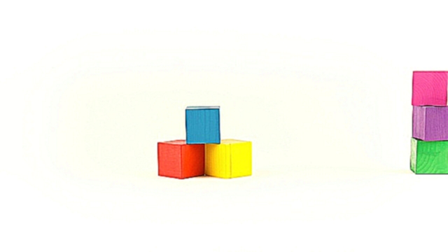 Цветные кубики "Томик" 