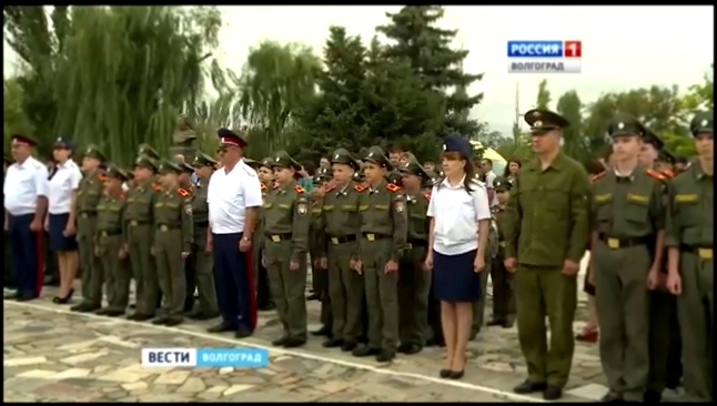 День знаний в кадетском корпусе имени Константина Недорубова в Волгограде. 
