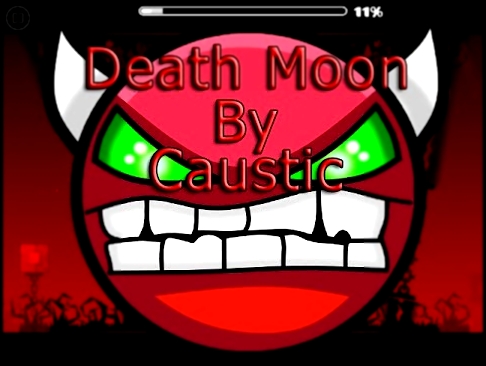 Geometry Dash Death Moon By  Caustic 