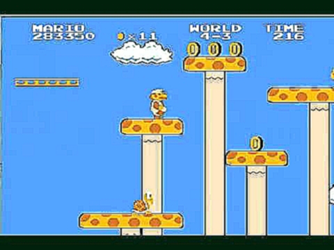 Прохождение Super Mario Bros. часть-4 Облачно, возможны осадки 
